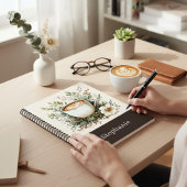 Carnet Floral Coffee Mug Personalized