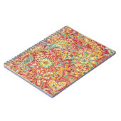 Carnet floral coloré (Côté gauche)