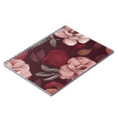 Carnet floral Crimson (Côté gauche)