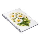 Carnet Floral Daisy Spiral Notebook (Côté Droit)