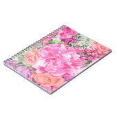 Carnet floral d'aquarelle (Côté gauche)
