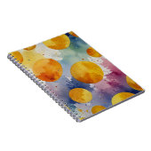 Carnet floral d'aquarelle dynamique (Côté Droit)