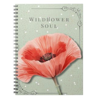 Carnet Floral de Coquelicot | Journal de l'Âme Fle