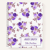 Carnet Floral de l'école moderne (Devant)