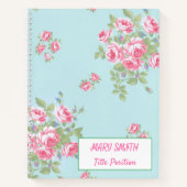 Carnet Floral de l'école moderne (Devant)