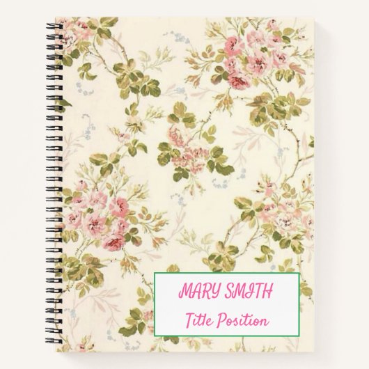 Carnet Floral de l'école moderne (Devant)