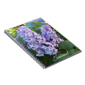 Carnet Floral de Lilac pourpre (Côté Droit)