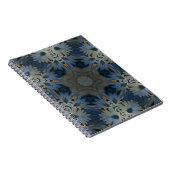 Carnet Floral de marguerite bleu antique (Côté Droit)