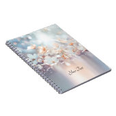 Carnet floral de Pêche blanche (Côté Droit)