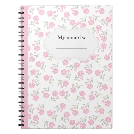 Carnet Floral Dreams Notebook (Devant)