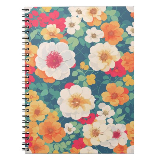 Carnet floral dynamique (Devant)