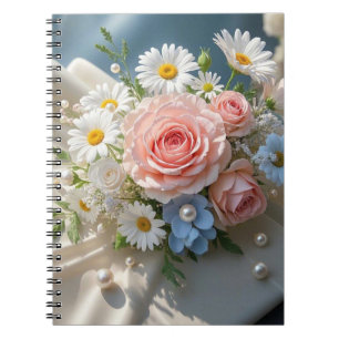 Carnet Floral Elégance intemporelle rencontre romance mur