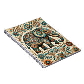 Carnet Floral Elephant personnalisable (Côté Droit)