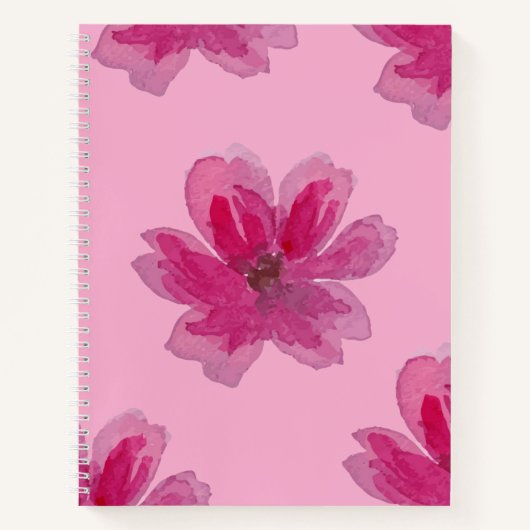 Carnet Floral esthétique 🌺 (Devant)
