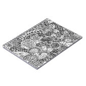 Carnet Floral ethnique inspiré (Côté gauche)