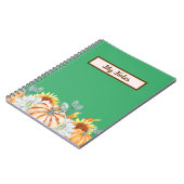 Carnet Floral Fall Inspire School (Côté gauche)
