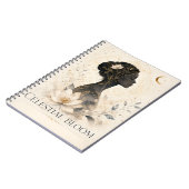 Carnet Floral Fantastique Fleur Céleste (Côté gauche)