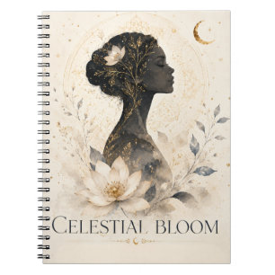 Carnet Floral Fantastique Fleur Céleste