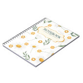 Carnet Floral Girly (Côté gauche)