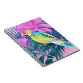 Carnet Floral/hawaïen/tropical/perroquet (Côté Droit)