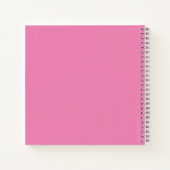 Carnet Floral inspirant (Dos)