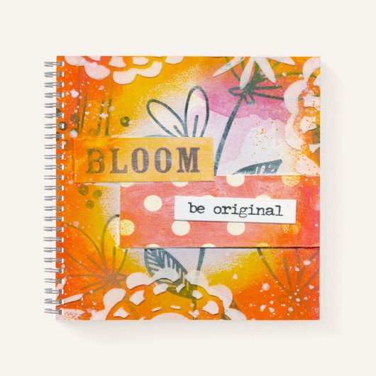 Carnet Floral inspirant (Devant)