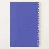 Carnet Floral Iris Barbu Violet (Verso)