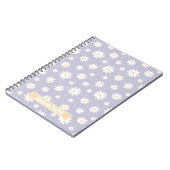 Carnet Floral Lilac Daisy (Côté gauche)