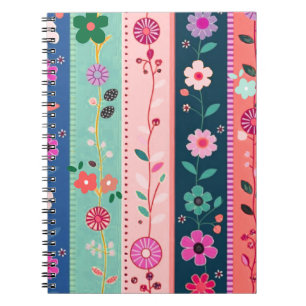Carnet Floral & Mandala Boho Vintage