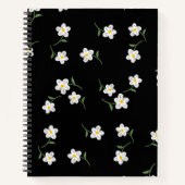Carnet Floral Midnight Daisy | Botanique Dessinée (Devant)