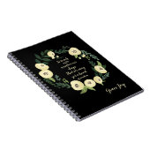 Carnet Floral moderne (Côté Droit)