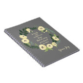 Carnet Floral moderne (Côté Droit)