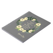 Carnet Floral moderne (Côté gauche)