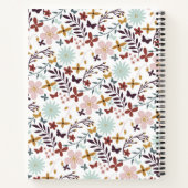 Carnet Floral Monogrammé (Dos)