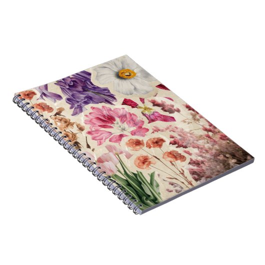 Carnet Floral Notebook (Côté Droit)