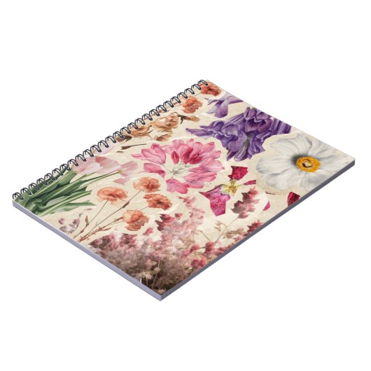 Carnet Floral Notebook (Côté gauche)
