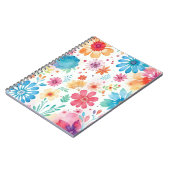 Carnet floral notepad (Côté gauche)