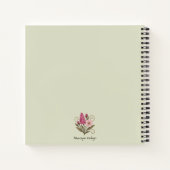 Carnet Floral Notes & Daily Planning-florist (Dos)