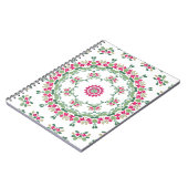 Carnet Floral ornament (Côté gauche)