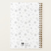 Carnet Floral Outline Notebook (Verso)