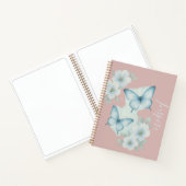 Carnet Floral Papillon Inspirant (Intérieur)