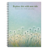 Carnet floral Pastel (Devant)