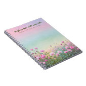 Carnet floral Pastel (Côté Droit)
