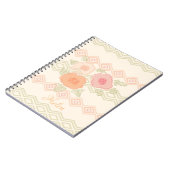 Carnet floral Pastel (Côté gauche)