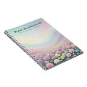 Carnet floral Pastel (Côté Droit)