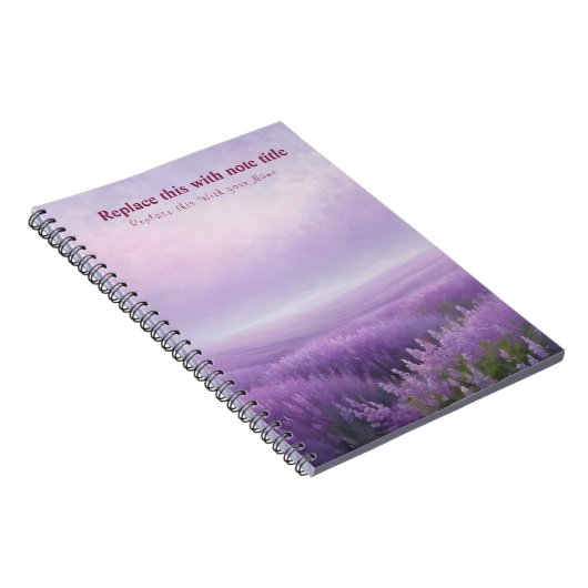 Carnet floral Pastel (Côté Droit)
