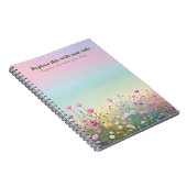 Carnet floral Pastel (Côté Droit)