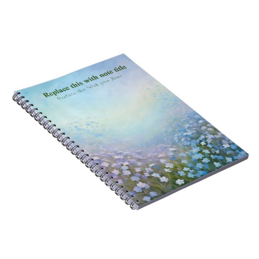Carnet floral Pastel (Côté Droit)