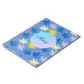 Carnet Floral personnalisé (Côté gauche)