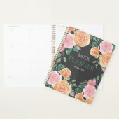 Carnet Floral Planner (Devant avec enveloppe)